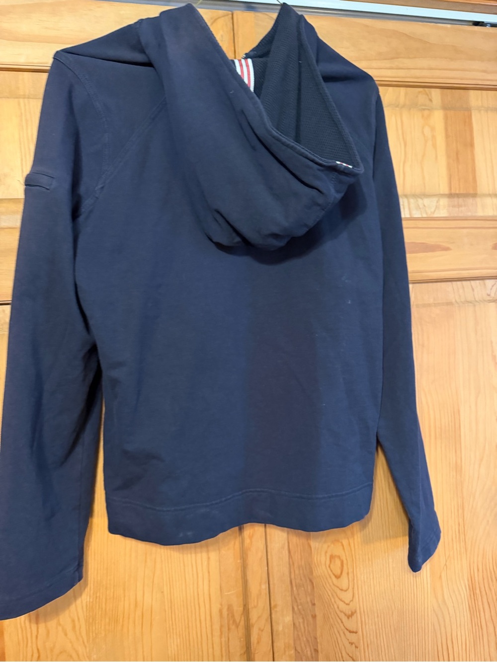 LOFT Navy Blue Zip-Up Hoodie - Picture 9 of 9